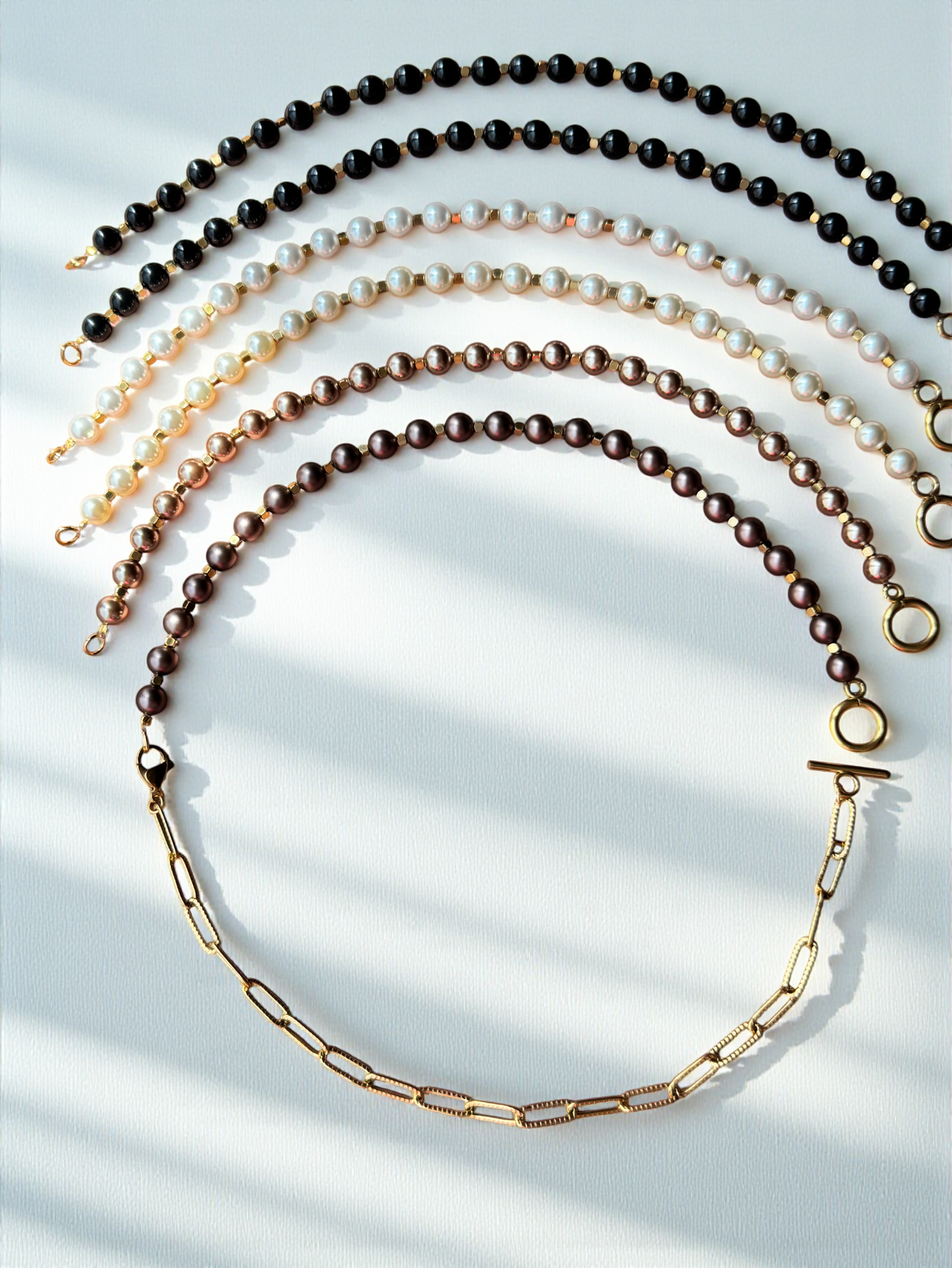 Модул за колие Pearl Muse с автентични перли Swarovski