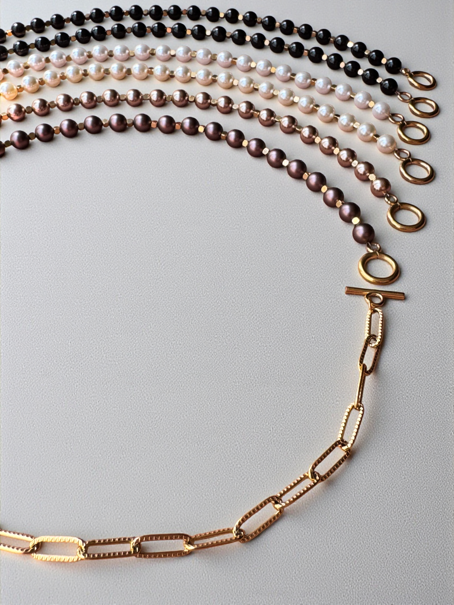 Модул за колие Pearl Muse с автентични перли Swarovski