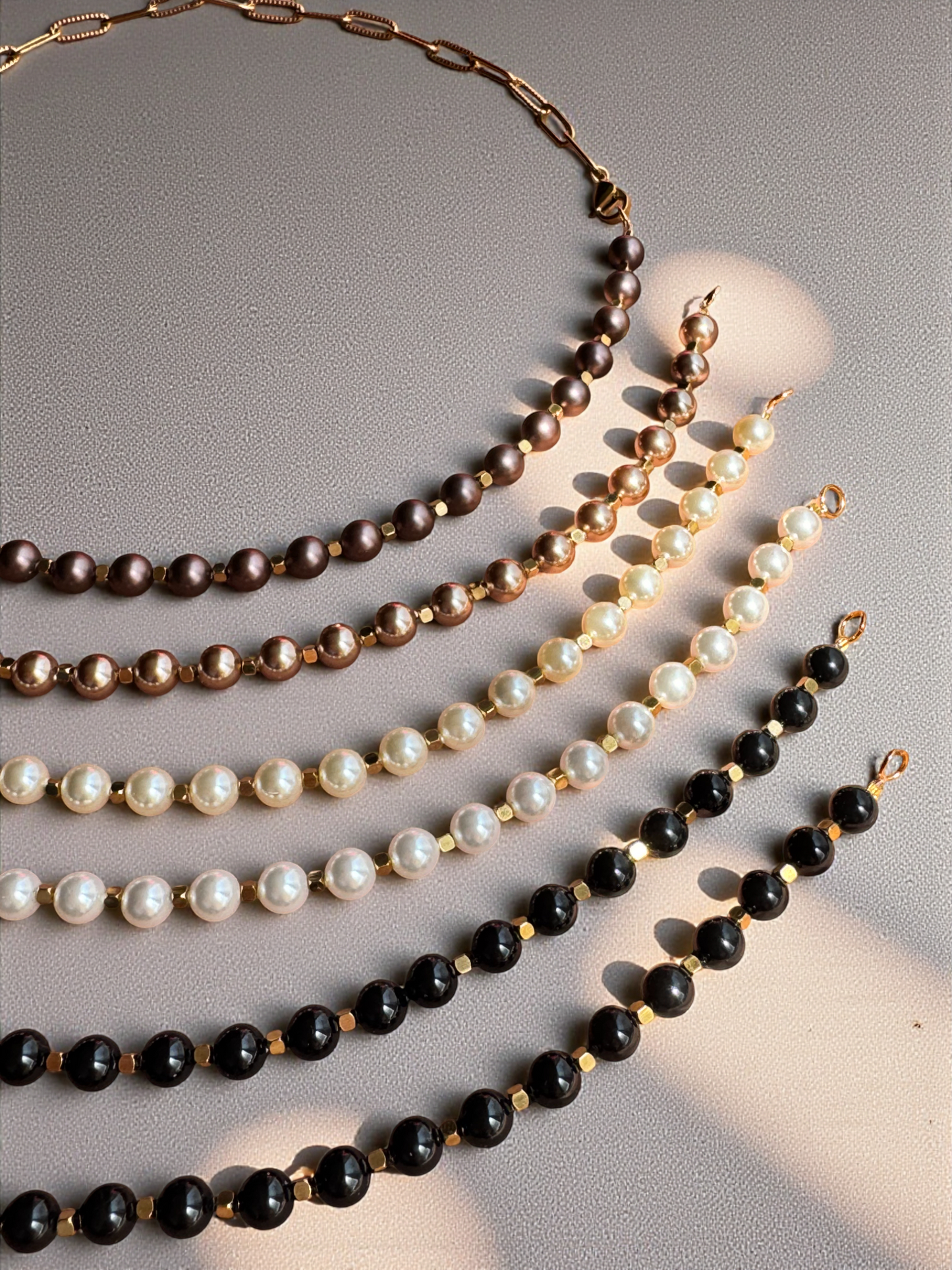 Модул за колие Pearl Muse с автентични перли Swarovski